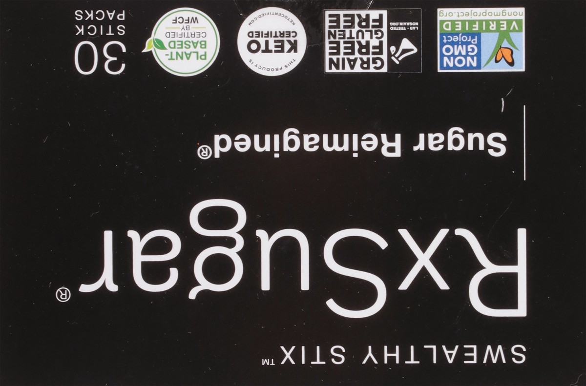 slide 4 of 9, RxSugar Sugar Reimagined Assorted Swealthy Stix 30 - 0.35 oz Packs, 30 ct