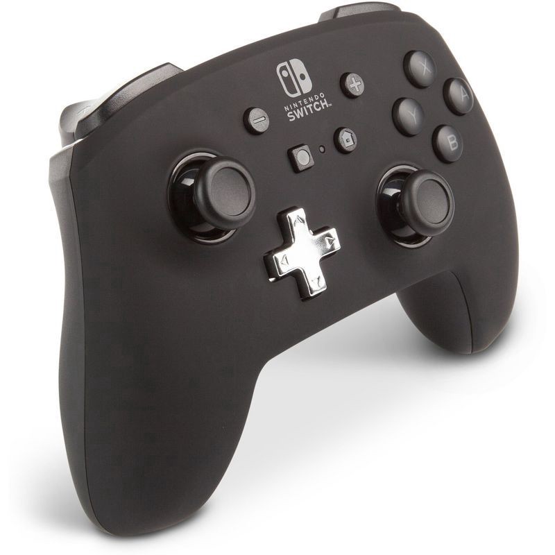 slide 12 of 12, PowerA Enhanced Wireless Controller for Nintendo Switch -Black, 1 ct