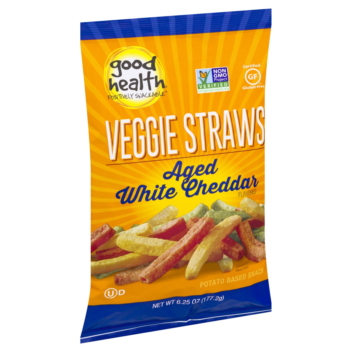 slide 7 of 11, Good Health Veggie Straws Aged White Cheddar - 6.75 Oz, 6.75 oz