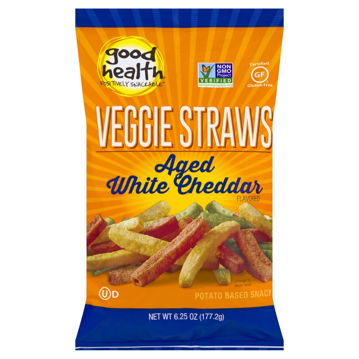 slide 2 of 11, Good Health Veggie Straws Aged White Cheddar - 6.75 Oz, 6.75 oz