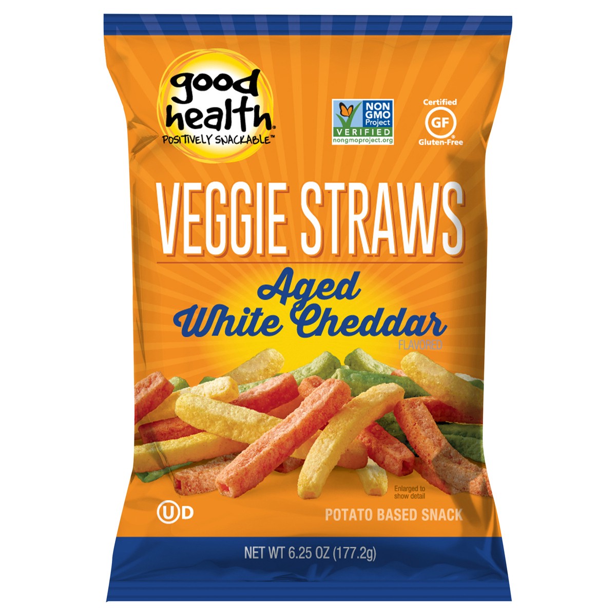 slide 1 of 11, Good Health Veggie Straws Aged White Cheddar - 6.75 Oz, 6.75 oz