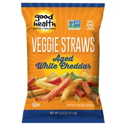 Good Health Avocado Oil Aged White Cheddar Flavored Veggie Straws 6.25 oz