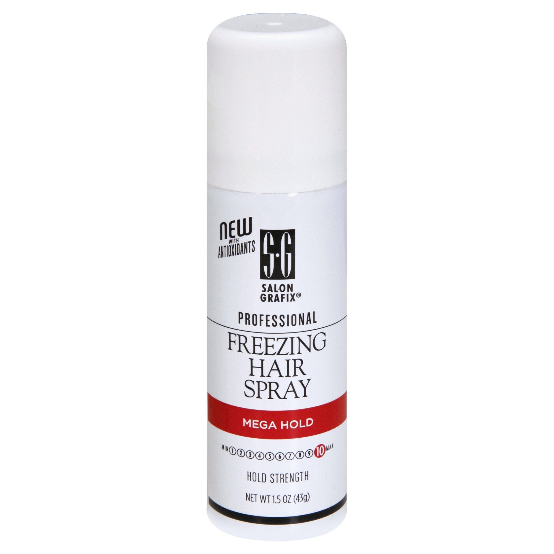 slide 1 of 5, Salon Grafix Professional Mega Hold Freezing Hair Spray, 1.5 oz