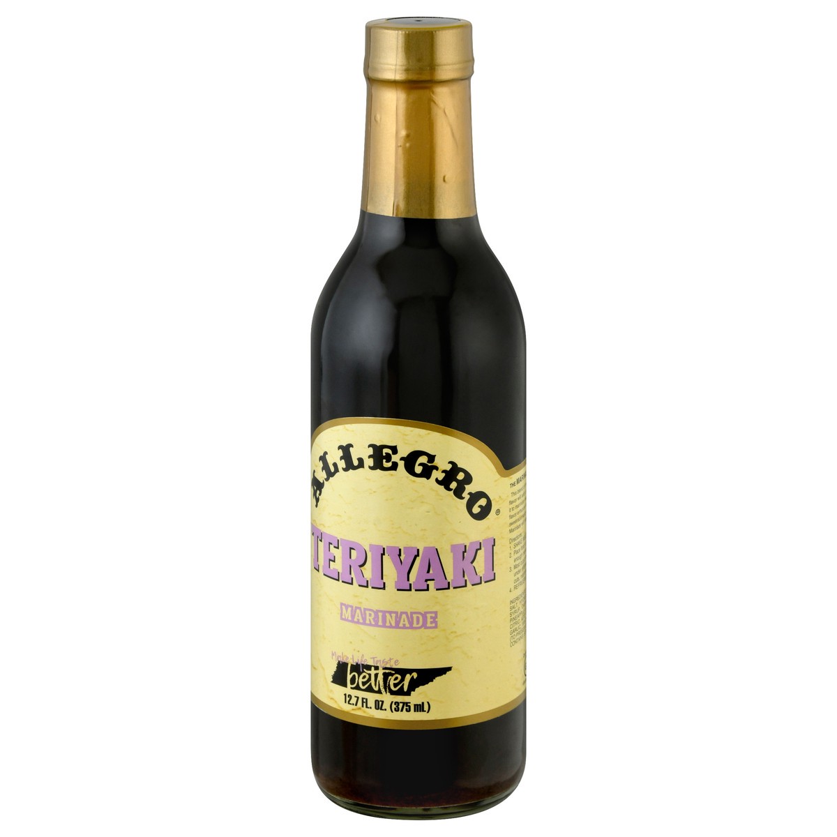 slide 10 of 10, Allegro Teriyaki Marinade 12.7 oz, 12.7 oz