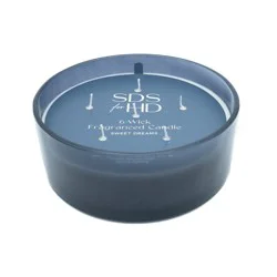 Sewing Down South For Hd Designs 6 Wick Jar Candle Sweet Dreams - Bering Sea Blue