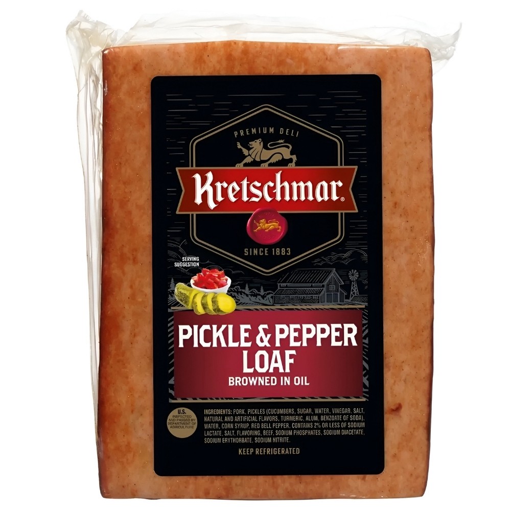 slide 1 of 1, Krets Krestchmar P&p Loaf, per lb