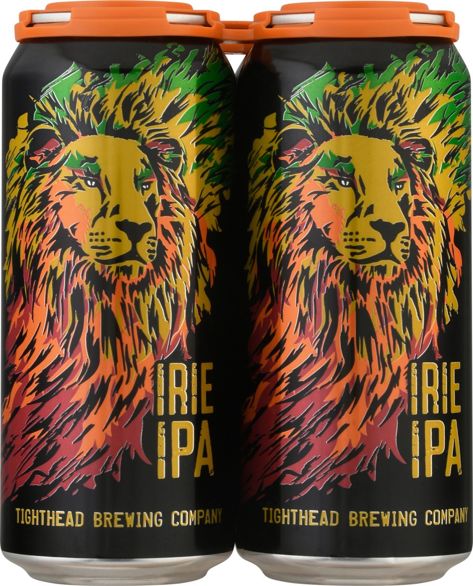 slide 4 of 9, Tighthead Brewing Company Irie IPA Beer 4-1 pt Cans, 4 ct