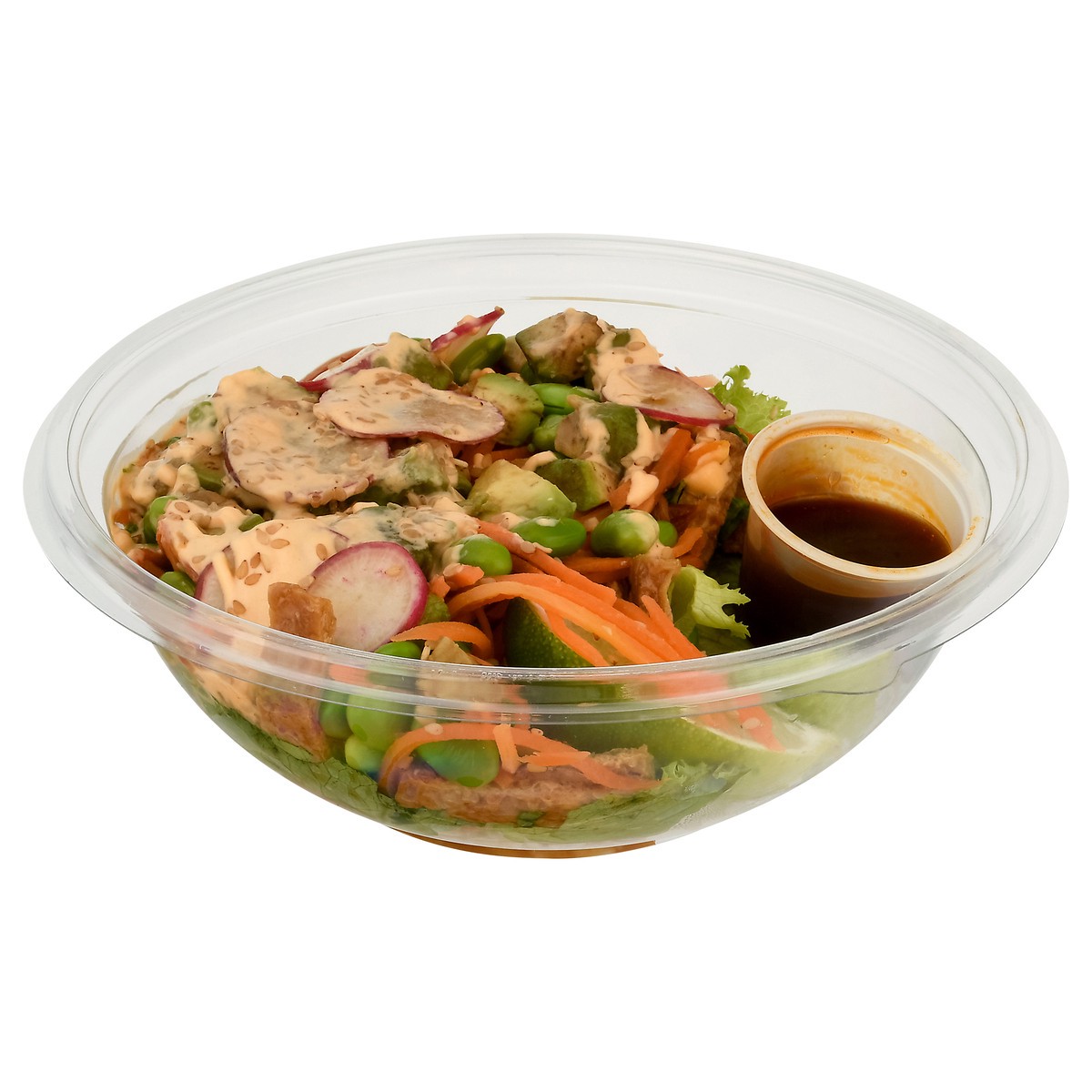 slide 4 of 5, Giant Cooked Spicy Crunchy Inari Tofu Bowl 9.3 oz, 9.3 oz