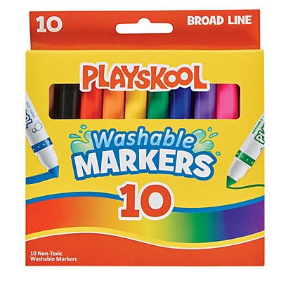 slide 1 of 1, Playskool Washable Markers, 1 ct