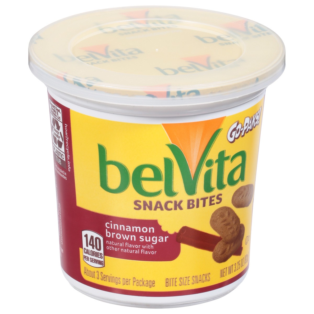 slide 10 of 13, belVita Cinnamon Brown Sugar Snack Bites 3.25 oz, 3.2 oz