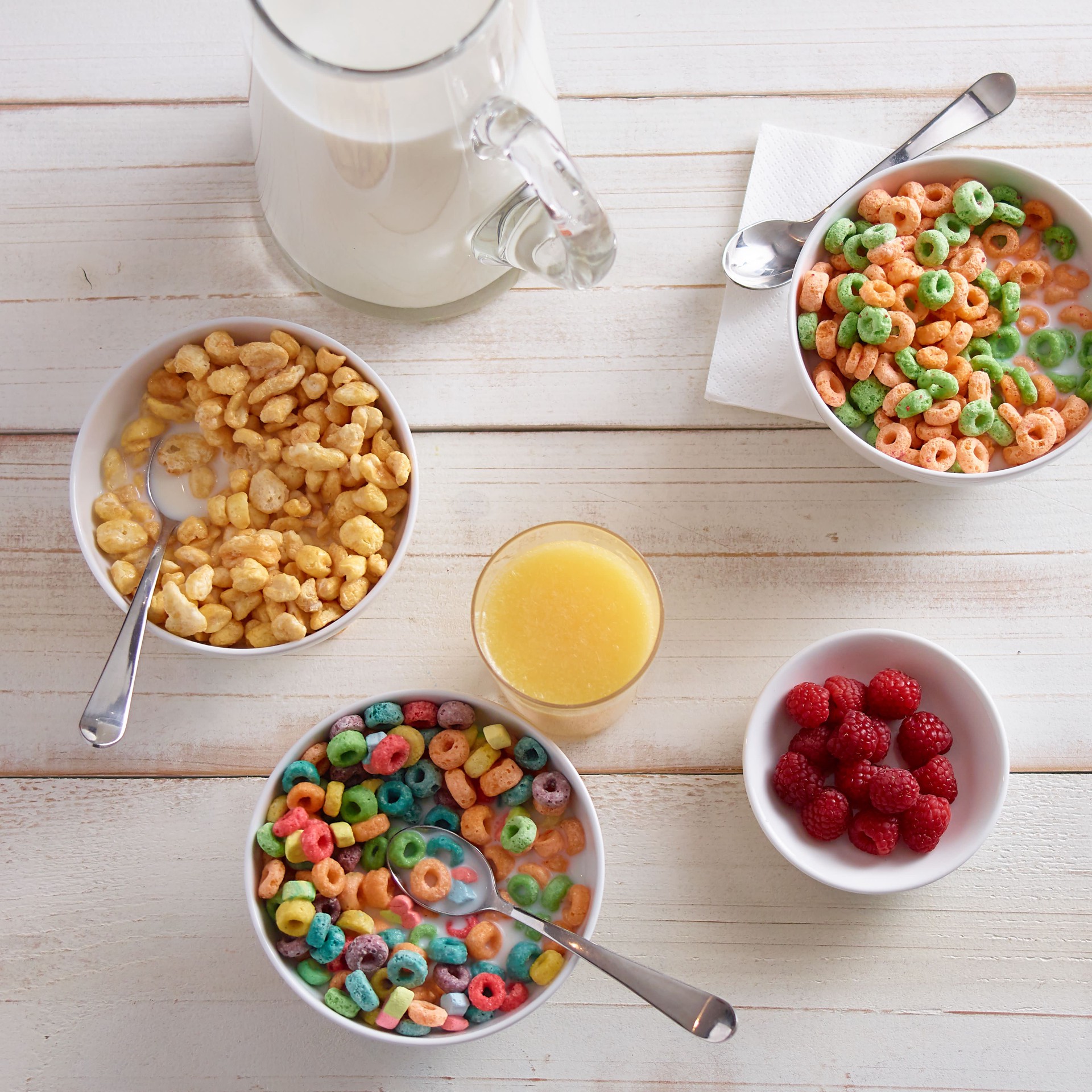 slide 3 of 5, Kellogg's Breakfast Cereal, Variety Pack, 52 oz, 3 Count, 52 oz