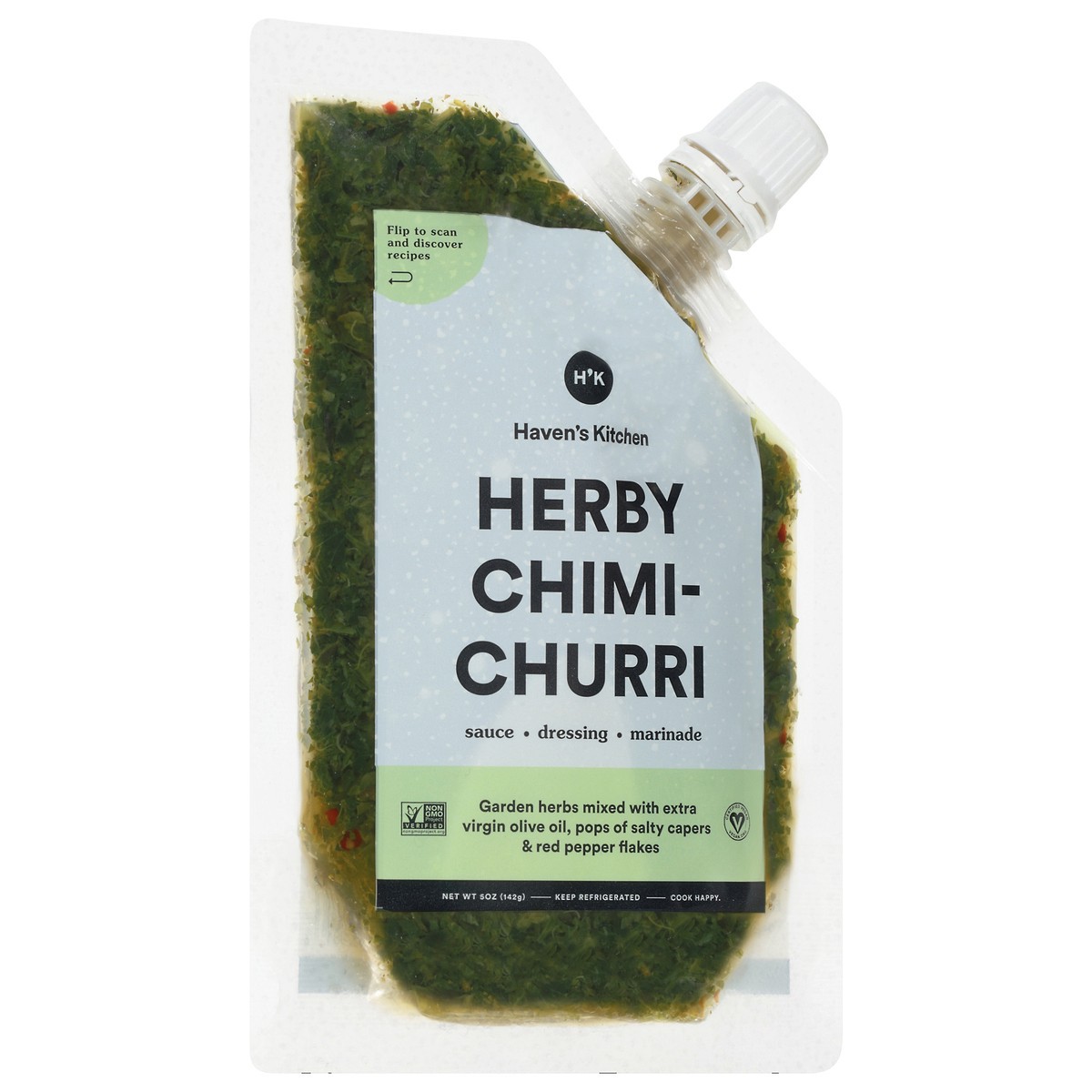 slide 10 of 11, Haven's Kitchen Herby Chimichurri Sauce-Dressing-Marinade 5 oz, 5 oz