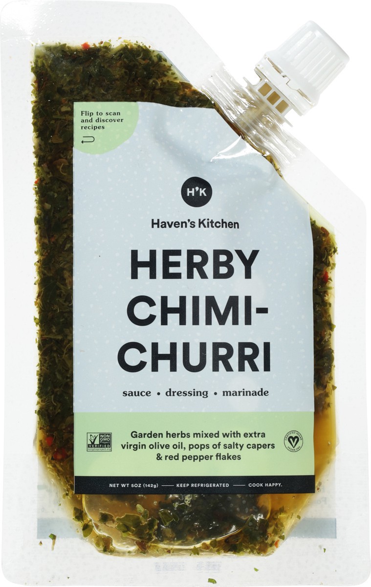 slide 8 of 11, Haven's Kitchen Herby Chimichurri Sauce-Dressing-Marinade 5 oz, 5 oz