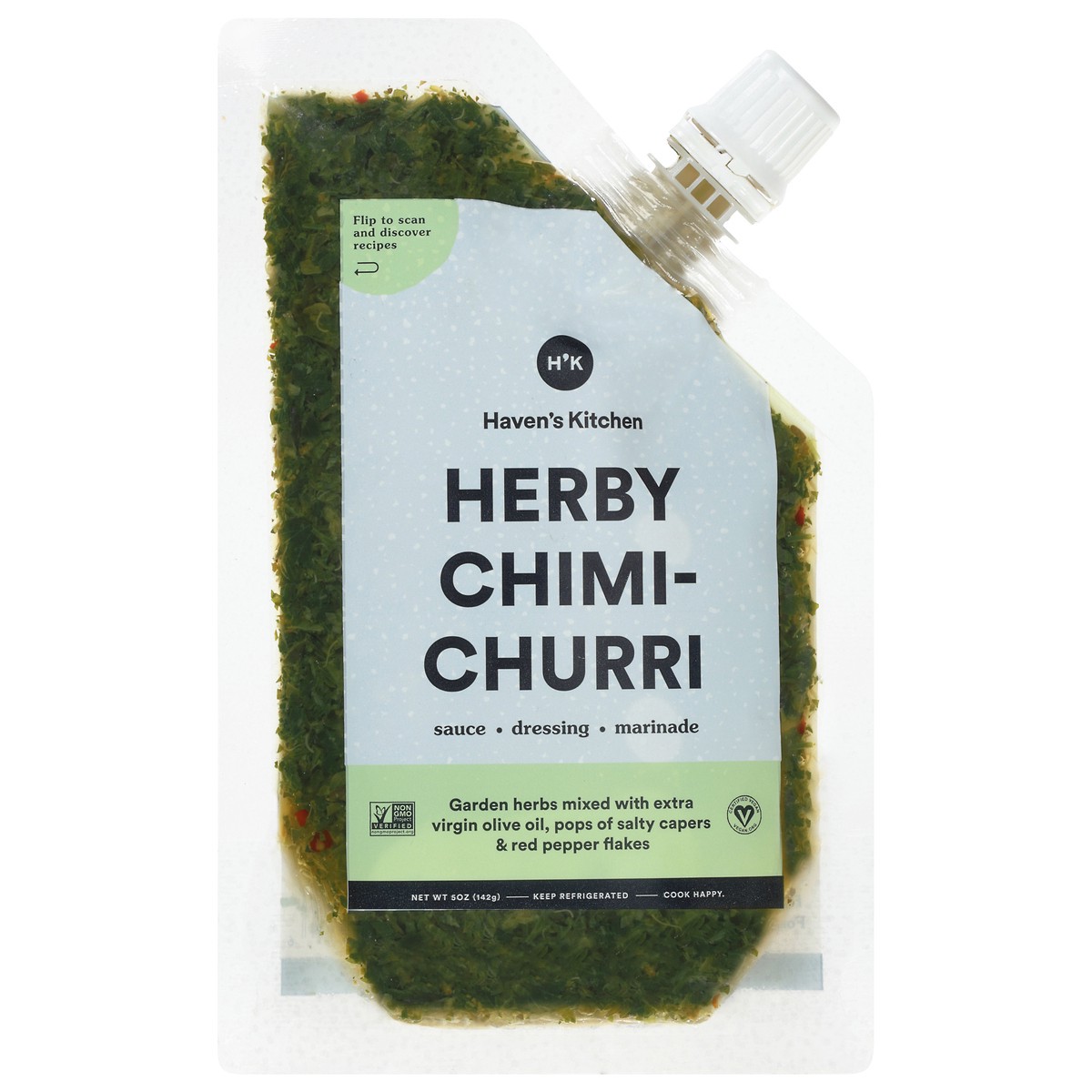 slide 6 of 11, Haven's Kitchen Herby Chimichurri Sauce-Dressing-Marinade 5 oz, 5 oz