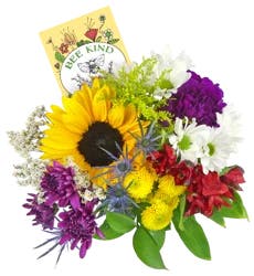 Bloom Haus Bee Kind Fresh Cut Flower Bouquet, 9 stems