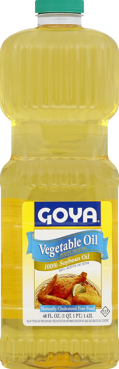 slide 3 of 4, Goya Vegetable Oil 48 oz, 48 oz