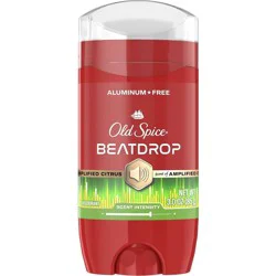 Old Spice Men's Aluminum Free Deodorant Solid - Beatdrop Amplified Citrus