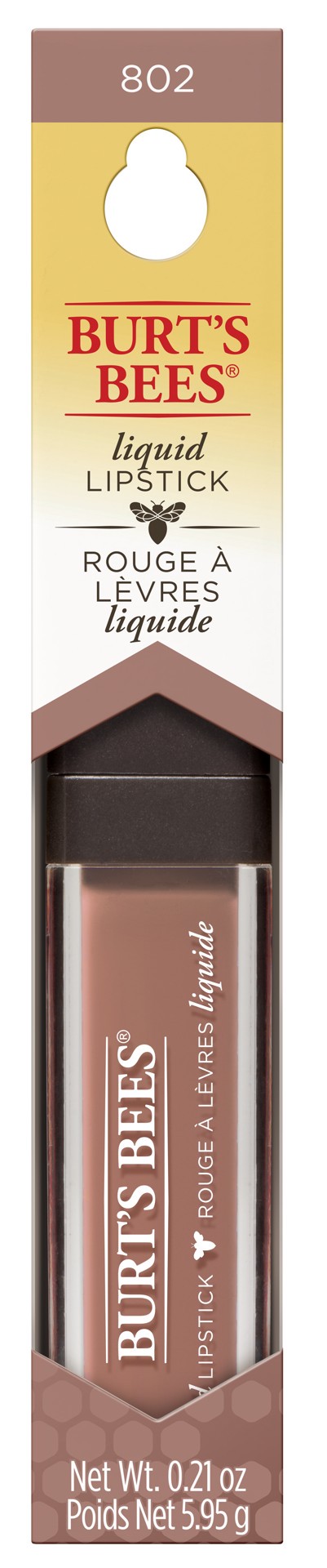 slide 1 of 5, Burt's Bees Niagara Nude 802 Liquid Lipstick 0.21 oz, 1 ct