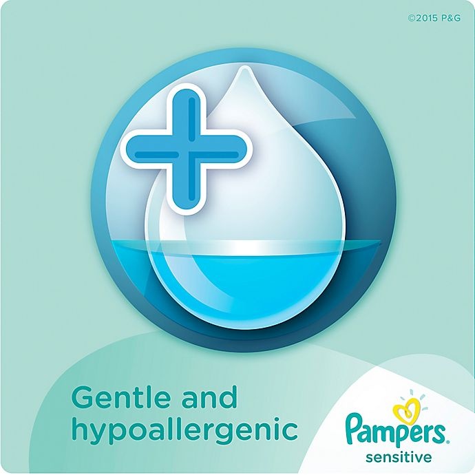 slide 3 of 5, Pampers Swaddlers Diapers, Newborn Sensitive, 27 ct