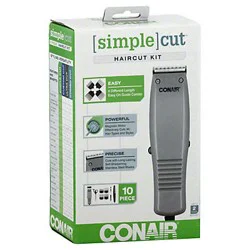 Conair Simple Cut Haircut Kit 10Piece