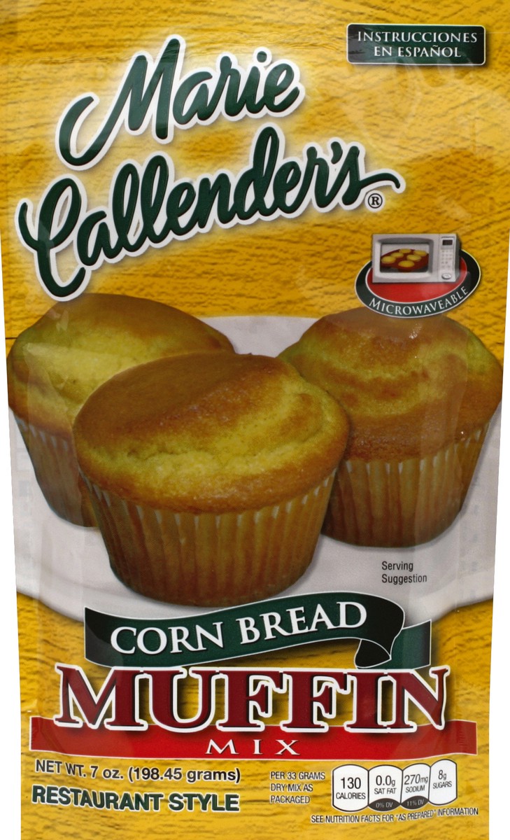 slide 5 of 6, Marie Callender's Corn Bread Muffin Mix, 7 oz