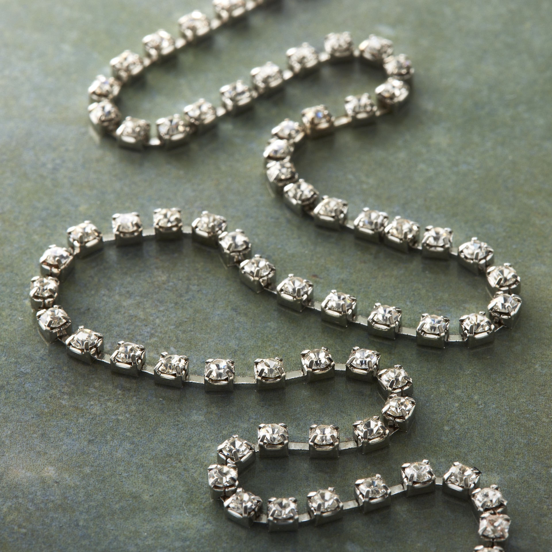 slide 2 of 2, Rhodium-Plated Cup Chain Spool By Bead Landing, 2.2mm x 2.5 yd