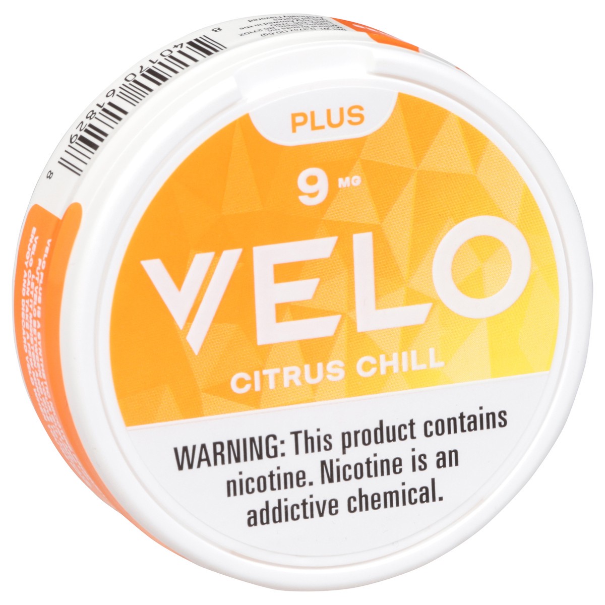 slide 4 of 4, Velo Plus 9 mg Citrus Chill Nicotine Pouches 20 ea, 20 ct