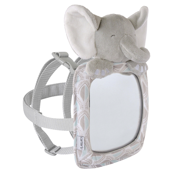 slide 1 of 1, Carter's Rear Facing Mirror, Elephant, 1 ct