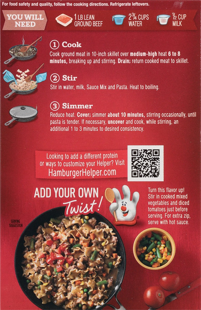 slide 5 of 13, Hamburger Helper Salisbury Pasta 6.2 oz, 6.2 oz