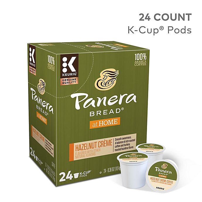 slide 7 of 7, Panera Bread K-Cup Pods Hazelnut Creme Coffee 24-0.36 oz Pods, 24 ct