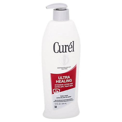 slide 1 of 1, Curel Lotion Ultra Healing Intensive For Extra Dry Skin, 16.25 fl oz