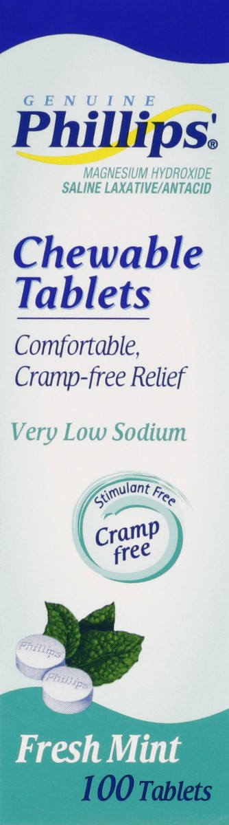 slide 5 of 5, Phillips Saline Laxative/Antacid 100 ea, 100 ct