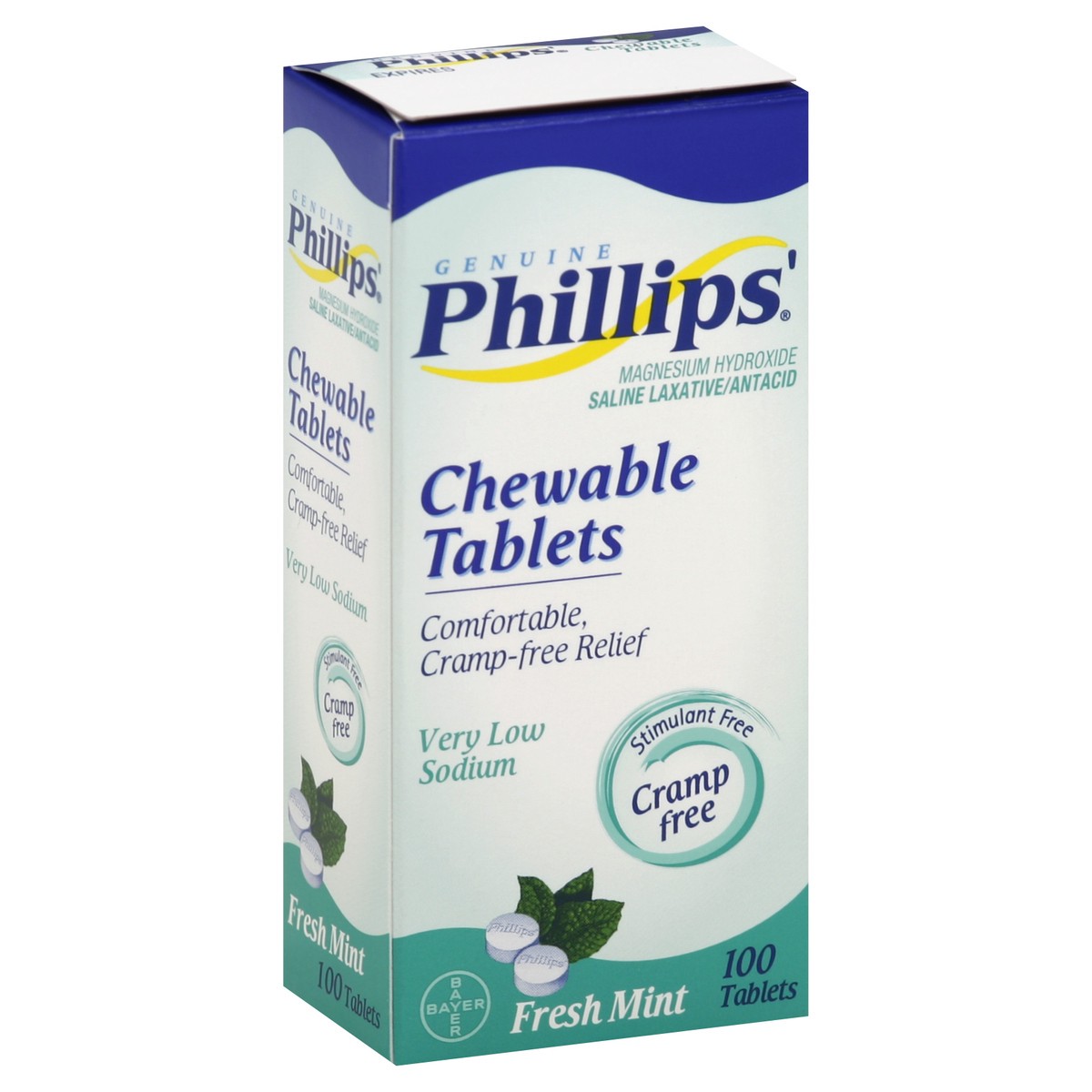 slide 3 of 5, Phillips Saline Laxative/Antacid 100 ea, 100 ct