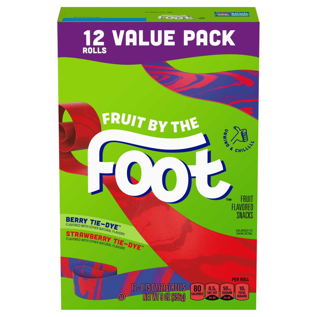 slide 1 of 1, Fruit by the Foot, Fruit Snacks, Variety Pack, 9 oz, 12 ct