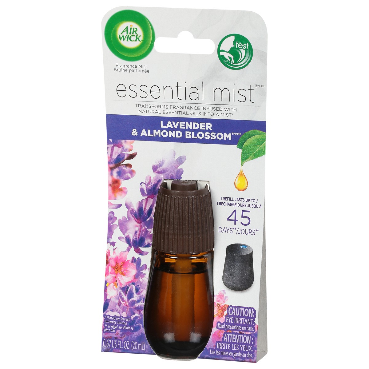 slide 9 of 9, Air Wick Essential Mist Lavender & Almond Blossom Fragrance Mist 0.67 ea, 0.67 ct
