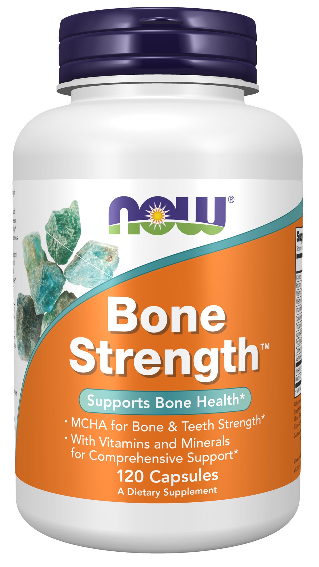 slide 1 of 2, NOW Bone Strength™ - 120 Capsules, 120 ct