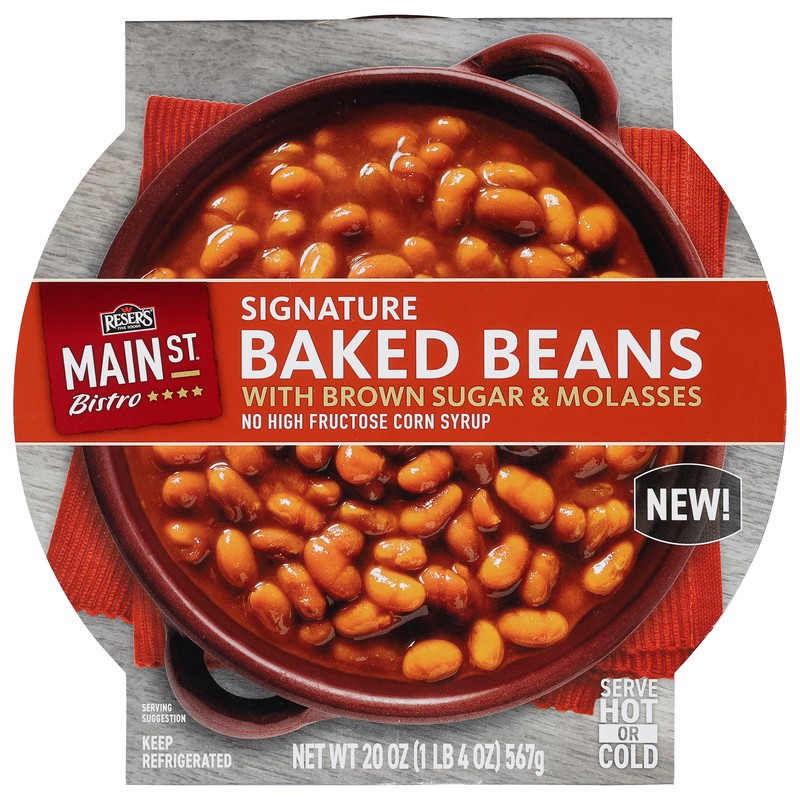 slide 1 of 1, Main St. Bistro Signature Baked Beans with Brown Sugar & Molasses 20 oz, 20 oz