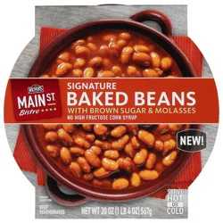 Main St. Bistro Signature Baked Beans with Brown Sugar & Molasses 20 oz