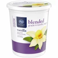 Kroger Lowfat Grade A Vanilla Yogurt