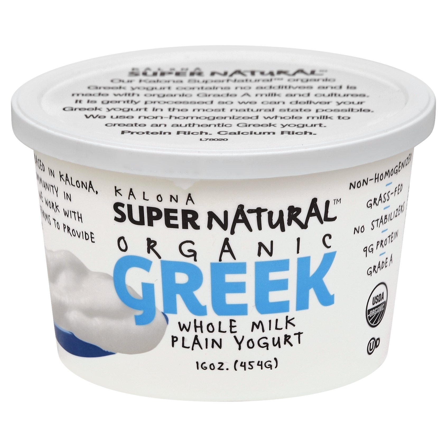slide 1 of 1, Kalona SuperNatural Yogurt 16 oz, 16 oz