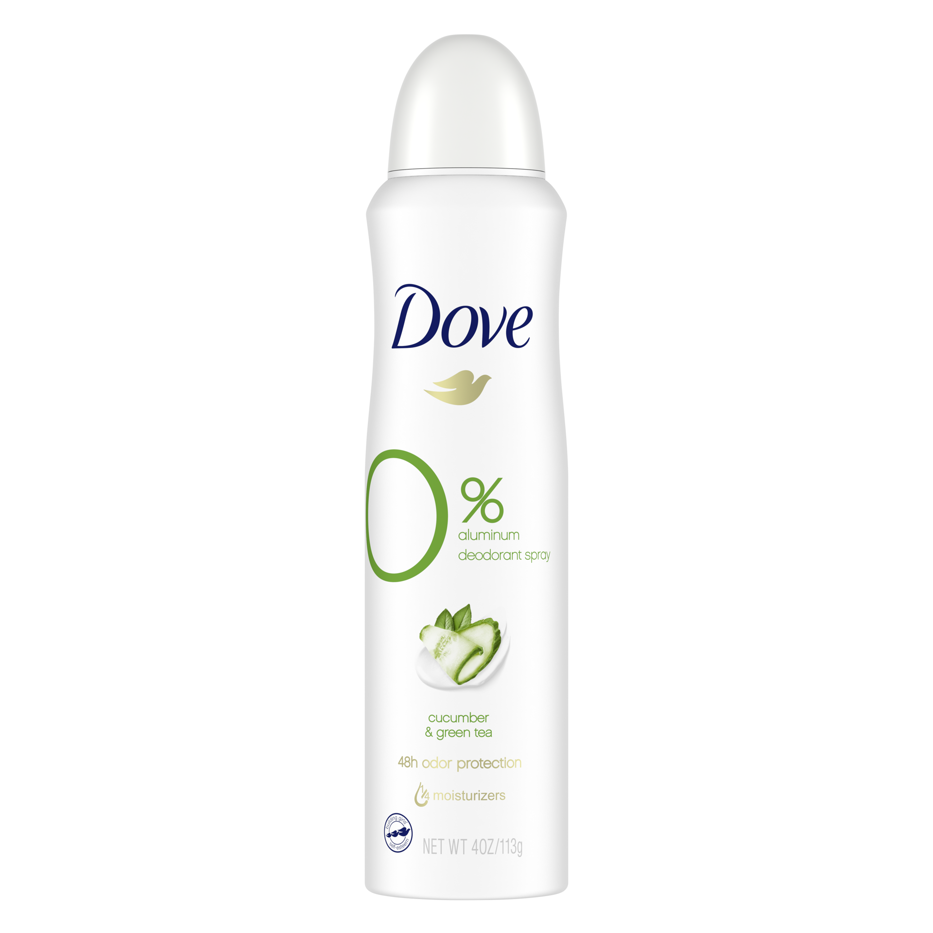 slide 2 of 4, Dove Deodorant Spray Cucumber & Green Tea, 4 oz, 4 oz