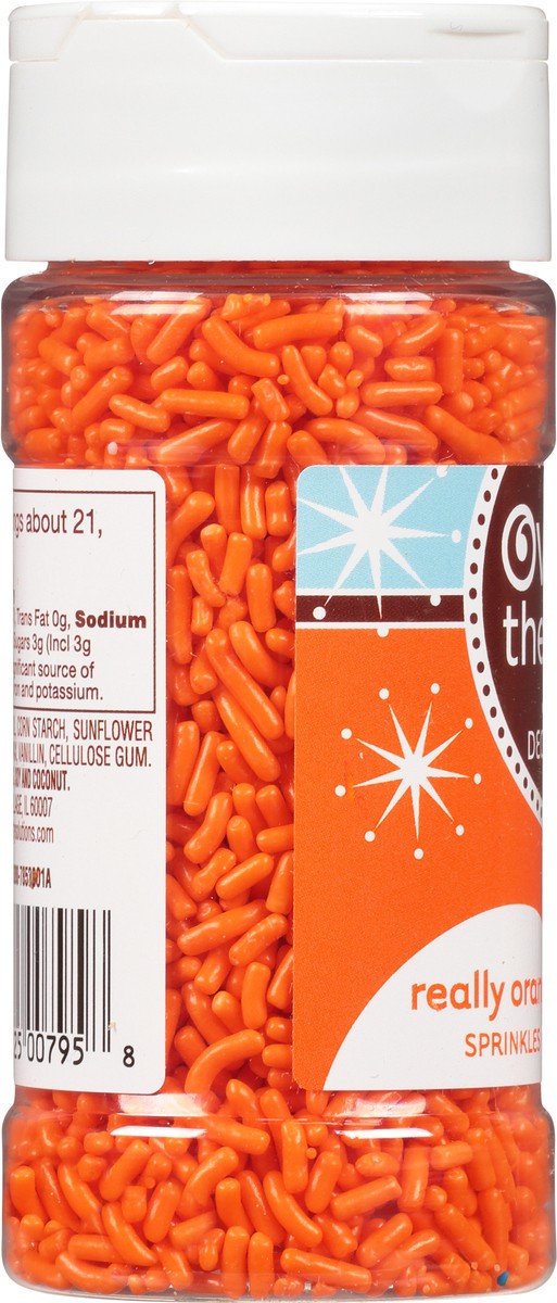 slide 8 of 9, Over The Top Decorating Really Orange Sprinkles - 3 oz, 3 oz
