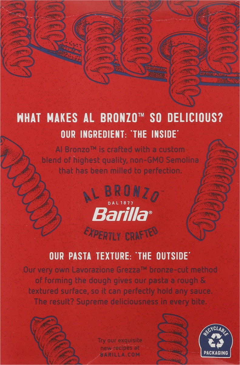 slide 3 of 9, Barilla Fusilli Al Bronzo - 14.1 oz, 14.1 oz