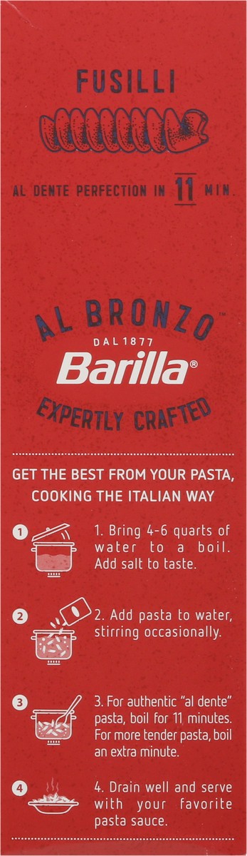slide 6 of 9, Barilla Fusilli Al Bronzo - 14.1 oz, 14.1 oz