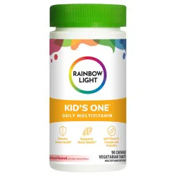 Rainbow Light Kids One Multivitamin Fruit Punch Flavor Tablets