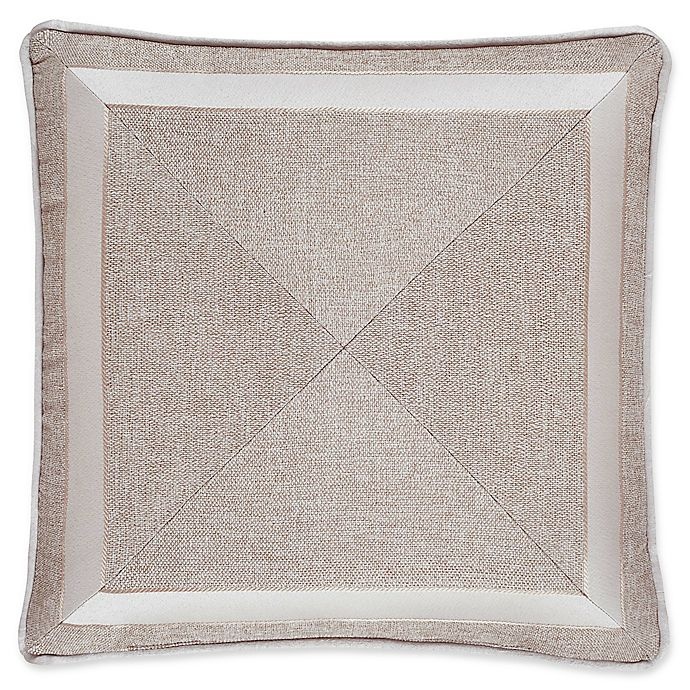 slide 1 of 1, J. Queen New York Kingsgate Square Throw Pillow - Beige, 18 in