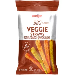 Meijer Veggie Straws Bbq - 7 oz