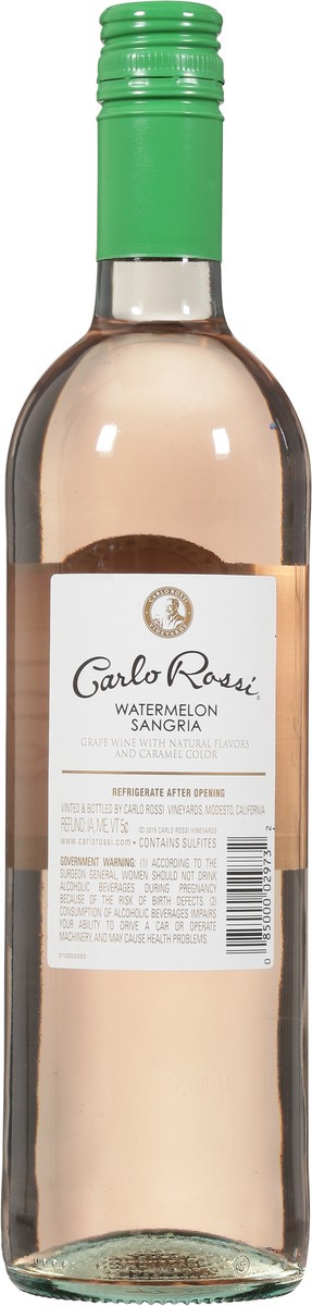 slide 2 of 9, Carlo Rossi Sweet Wine, 750 ml