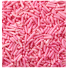 slide 2 of 5, Wilton Hanging Skinny Pink Jimmies Sprinkles, 1.5 oz