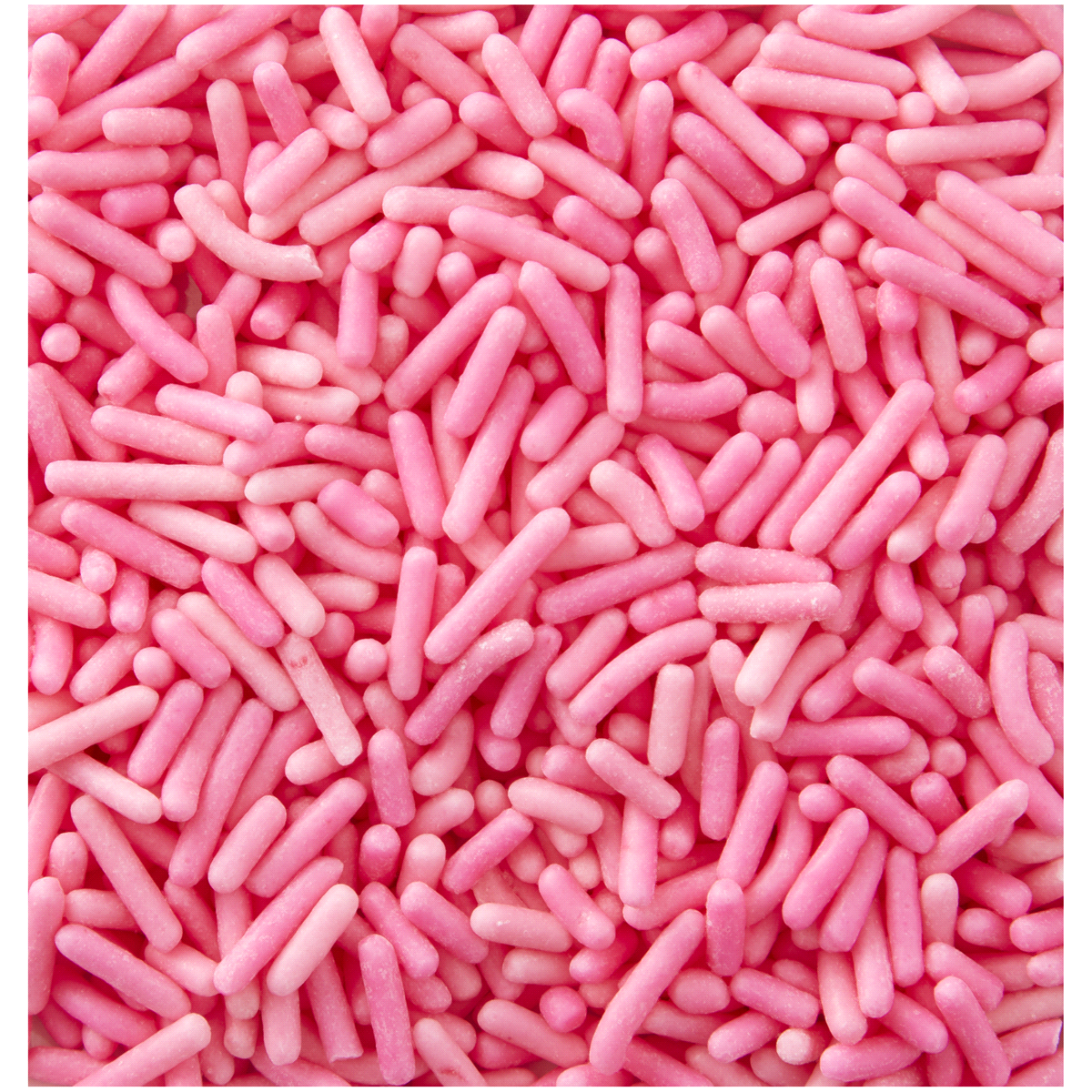 slide 5 of 5, Wilton Hanging Skinny Pink Jimmies Sprinkles, 1.5 oz